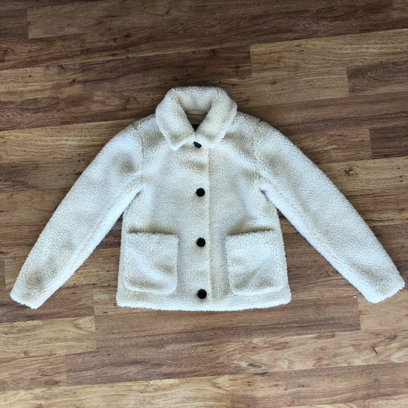 cozy teddy jacket